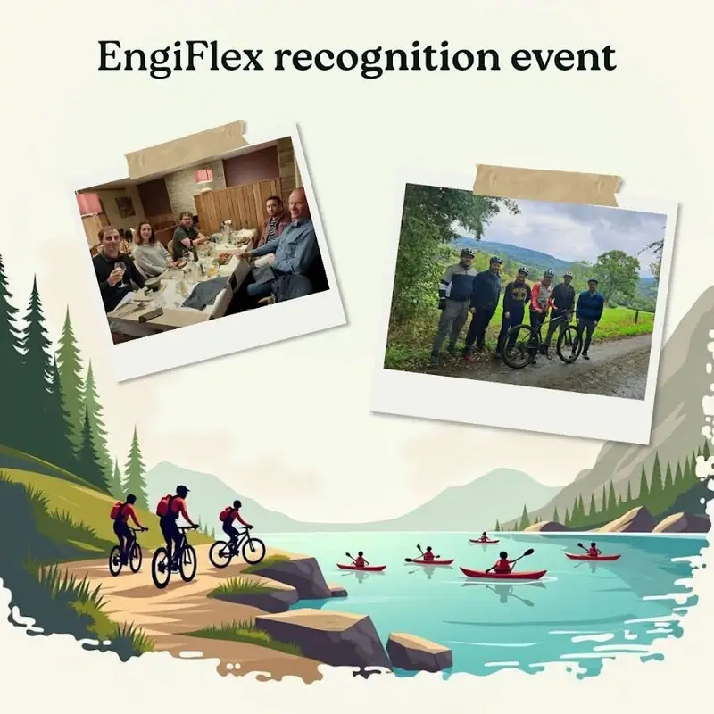 EngiFlex team recognition moment