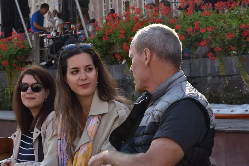 EngiFlex team members at a company event